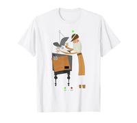 ON/Off Leonardo Da Vinci Inventor Genius Design Camiseta