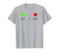 ON/Off Minimal Power Switch Design Camiseta