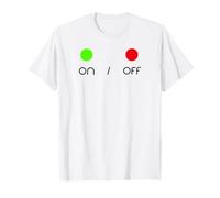 ON/Off Minimal Power Switch Design Camiseta