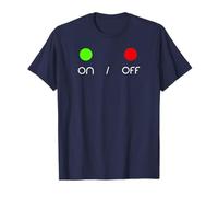 ON/Off Minimal Power Switch Design Camiseta
