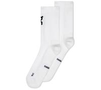 On - Ropa para trail running - Core Run Sock High 2P White - Talla 41-43 - Blanco Blanco 41-43