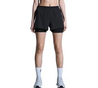On - Ropa trail running mujer - 3" Performance 2/1 Shorts W Black para Mujer de Lana - Talla S - Negro Negro S