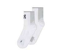 On-Running calcetines Performance Run Mid XS Blanco