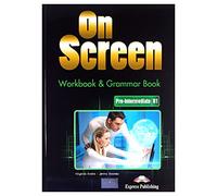 On Screen Pre-Intermediate B1 Workbook + Grammar Book + DigiBook