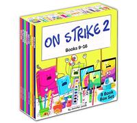 On Strike Box Set 2, Books 9-16: Books on Strike, Tablets on Strike, Paints on Strike, Play Dough On Strike, Markers on Strike, Highlighters on Strike, Sharpeners on Strike, Escritorios on Strike