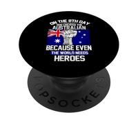On The Eighth Day God Created The Australian Pride Heroes PopSockets PopGrip Adhesivo