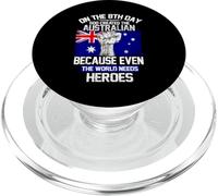 On The Eighth Day God Created The Australian Pride Heroes PopSockets PopGrip para MagSafe