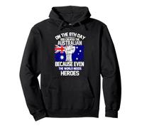 On The Eighth Day God Created The Australian Pride Heroes Sudadera con Capucha