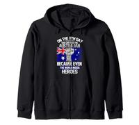 On The Eighth Day God Created The Australian Pride Heroes Sudadera con Capucha