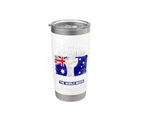 On The Eighth Day God Created The Australian Pride Heroes Vaso térmico de acero inoxidable de doble pared