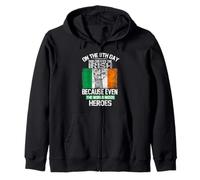 On The Eighth Day God Created The Irish Pride Heroes Sudadera con Capucha