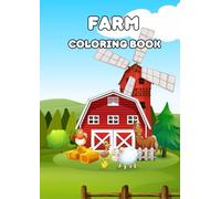 On the Farm Coloring Book: Great for kids aged 2-6