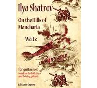 On The Hills Of Manchuria, Waltz - Book