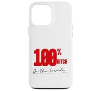 On The Inside I'm 100% Bitch 4B Movement Regalos para mamá Oso Carcasa para iPhone 13 Pro MAX
