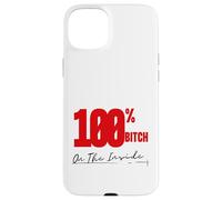 On The Inside I'm 100% Bitch 4B Movement Regalos para mamá Oso Carcasa para iPhone 15 Plus