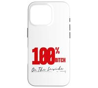 On The Inside I'm 100% Bitch 4B Movement Regalos para mamá Oso Carcasa para iPhone 16 Pro