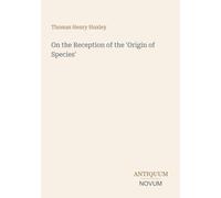 On the Reception of the 'Origin of Species'
