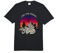 On The Road Again - Diseño Vintage de Aventura en el Desierto Comfort Colors Adult Heavyweight T-Shirt