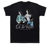 On The Road Sal Dean Jack Kerouac Book UNT-Shirt Black S