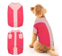 On The Roll, Suéter de cuello redondo para perro, suéteres para mascotas, suéteres para perros y niñas, ropa de punto bonita para tus perros, adecuado para varias estaciones y tipos de perros, (grupo
