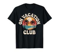 On Vacation Club Verano Playa Festival Vacaciones Camiseta