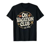 On Vacation Club Verano Playa Festival Vacaciones Camiseta