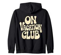 On Vacation Club Verano Playa Festival Vacaciones Sudadera con Capucha