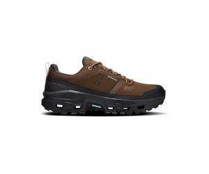 On - Zapatillas de senderismo Hombre - Cloudrock Low WP M Earth/Black - Talla 45 - Marrón Marrón 45