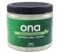 ONA Gel, Apple Crumble, neutralizador de olores, 0,85 l Cristal, para 40 m²