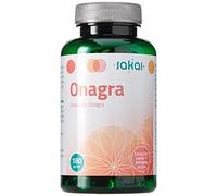 ONAGRA 1000 mg | Aceite de Onagra 1ª Prensada en Frío - 10% GLA (Ácido Gamma Linolénico) | Cuidado Femenino, Piel y Equilibrio Hormonal | 180 perlas | SAKAI