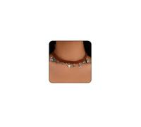 ONBRIG Collar occidental para mujer, estilo bohemio, turquesa, gargantilla de vaquera, joyería occidental, Adjustable, Metal, No es una piedra preciosa