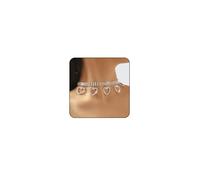 ONBRIG Gargantilla de plata con diamantes de imitación, gargantilla de corazón de plata, collar de diamantes de imitación dorados para mujer, collar con colgante de corazón, gargantilla de plata para