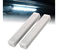 ONCCI Luz nocturna LED magnética USB para coche, coche, camión, escalera, almacén, caravana, habitación con detector de movimiento(blanco)