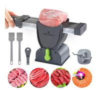 ONCE FOR ALL Juego de Cuchillos de Cocina para Cortar y Rebanar Carne, Cortador Manual de Alimentos para Res, Cerdo y Cordero, para Cocinar en Casa