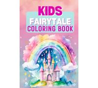 Once Upon a Princess: Fairytale Coloring Book for Kids 6x9 Fifty Images 50