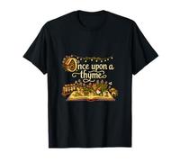 Once Upon a Thyme Plant Parent Cottagecore Design Camiseta