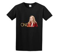 Once Upon A Time 2011 Unisex 100% Cotton Short-Sleeve T-Shirts Black M