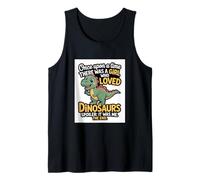 Once Upon A Time Dinosaurio - Girl Loved Dinosaurs Camiseta sin Mangas