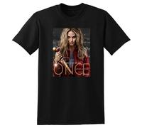 Once Upon A Time T Shirt Emma Swan Dark Side Poster tee Black M