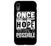 Once You Choose - camisa de inspiración de cita Carcasa para iPhone XR