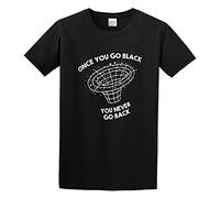 Once You Go Black You Never Go Back - Camiseta de algodón para hombre, color negro, Negro , L