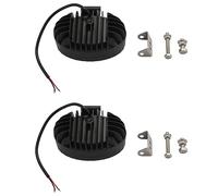 Onchdbfhuu 2X Carretilla Elevadora Luz LED de Seguridad 5.5 Pulgadas 8W LED Lámpara de Advertencia Almacén Peatonal Conducción Luces de Trabajo para Carretilla Indicador de Seguridad