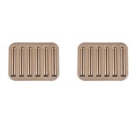 Onchdbfhuu 2X Molde Duradero Antiadherente para Palitos de Galletas, Molde para Hornear Pasteles, Molde para Pan de Acero Al Carbono, Mini Molde para Pasteles CilíNdrico 3D