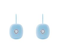 Onchdbfhuu 2X Reloj Despertador Vibratorio Digital para Adolescentes Sordos con Personas Que Duermen Mucho, Funciona con Pilas para Viajes o Uso Doméstico C