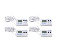 Onchdbfhuu 2X Termómetro para Congelador, Alarma de Doble Temperatura, Pantalla Digital Interior, Termómetro Electrónico para Refrigerador Doméstico