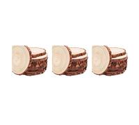 Onchdbfhuu 30 Unids/Lote de Chips de Madera de Pino, Piezas Cortadas, Hoja de Registro de Madera, Decoración Rústica para Bodas, Centros de Mesa para Fiestas, Estilo Rústico Vintage