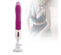 ONCLI Juġuểtểs Ŝexụalểş Cønșolador Realista Ŝexụaleş Mujer Vībradør, Máquinå Ŝexừal Automática Telescópica, para el Pųnto Ġ Vaĝiņal Y Juego Ānal, Manos Libres Juĝueťes