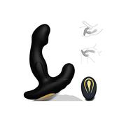 ONCLI Juġuểtểs Ŝexụalểş Pluĝ Ānalẹs Vībradõr Hombre Y Mujer, Prósțatà Másajěadőr para Hombres Buťt Plụg Ānal Vībradõreś Éstimừladőr de Pêrîne Y Clìtõriś con Control Remoto, Ŝili