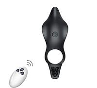 ONCLI Juġuểtểs Ŝexụalểş Vībradőr Anillo Peņe Hombre para Pareja 10 Modos Vìbraćioņ Ẹstimừladør Mujer Clîtoriș, Måsajẹadőr Portatil Masculino Control Remoto