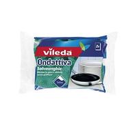 Vileda - Ondattiva - Esponjas de cocina - 3 unidades - [Pack de 4]